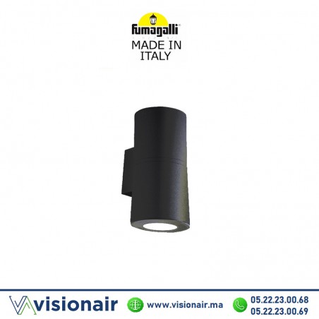 Applique murale FUMAGALLI FRANCA 90 2L noir Casablanca Maroc