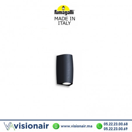 Applique murale FUMAGALLI MARTA 90 2L noir Casablanca Maroc
