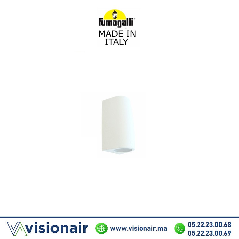 Applique murale FUMAGALLI MARTA 90 2L blanc Casablanca Maroc
