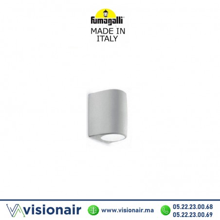Applique murale FUMAGALLI MARTA 160 2L gris Casablanca Maroc