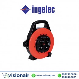 Enrouleur INGELEC domestique 4 prises 2P+T 10m avec protection
Casablanca Maroc