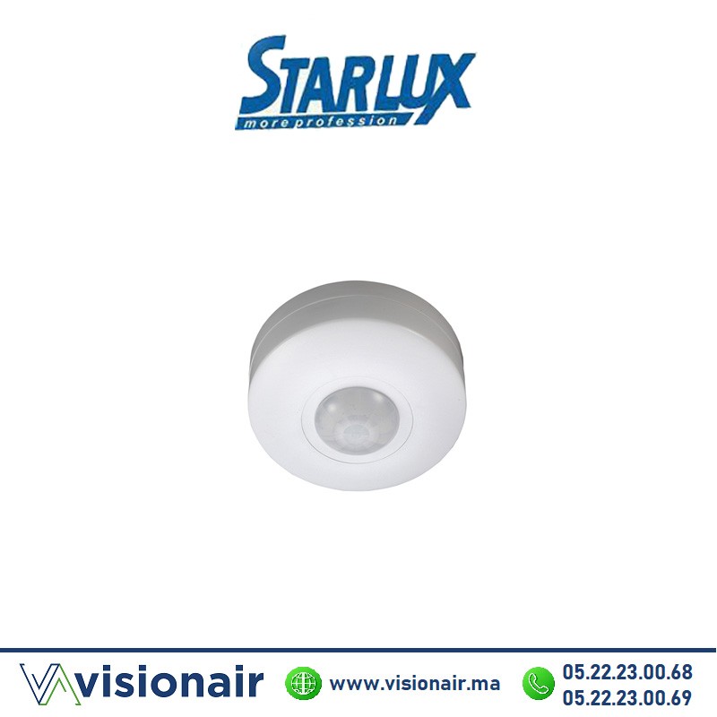Détecteur de mouvement   Starlux rond apparent ST05A Casablanca Maroc
