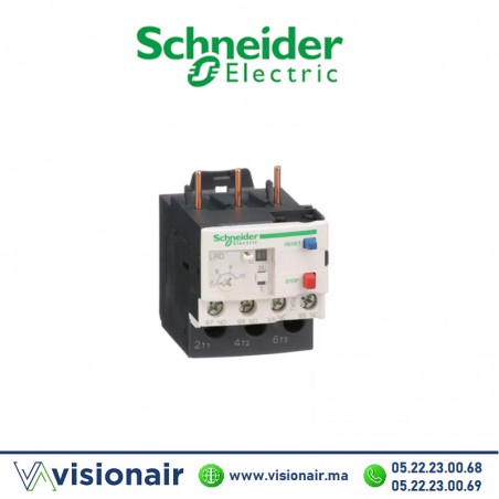 Relais de protection thermique SCHNEIDER 9A..13A TESYS LRD16 Casablanca Maroc
