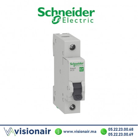 Disjoncteur SCHNEIDER EASY9 1P 25A EZ9F32125 Casablanca Maroc