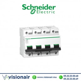 Disjoncteur SCHNEIDER C120N 4P 80A A9N18353 Casablanca Maroc