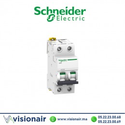 Disjoncteur SCHNEIDER iC60H 2P 40A A9F84240 Casablanca Maroc