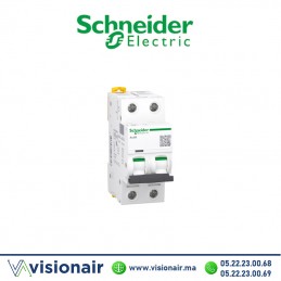 Disjoncteur SCHNEIDER iC60 2P 25A A9F74225 Casablanca Maroc