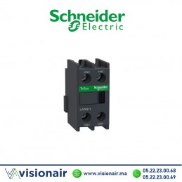 Contacts auxiliaire SCHNEIDER 1F+1O bornes vis-étriers LADN11 Casablanca Maroc