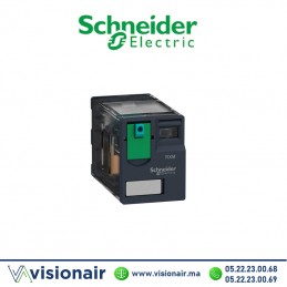 Miniature relay SCHNEIDER RXM2/4 - racc RXZE2M114M Casablanca Maroc