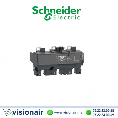 Déclencheur magnétique NSX160 AC 4P3D 160A TMD C256TM250  Casablanca Maroc