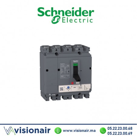 Disjoncteur Schneider EasyPact CVS160B 160A TM160D 4P3D LV516313 Casablanca Maroc