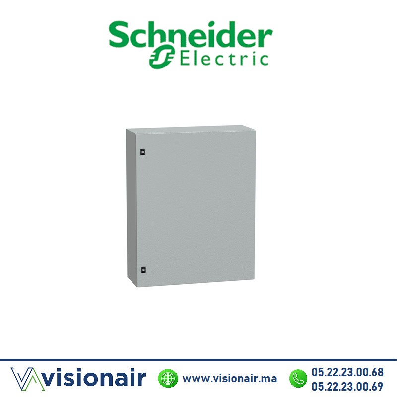 Coffret acier Schneider CRN 500x400x200 NSYCRN54200 Casablanca Maroc
