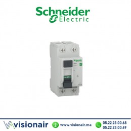 Interrupteur différentiel SCHNEIDER RCCB 2P AC 300mA 25A EZ9R62225 Casablanca Maroc