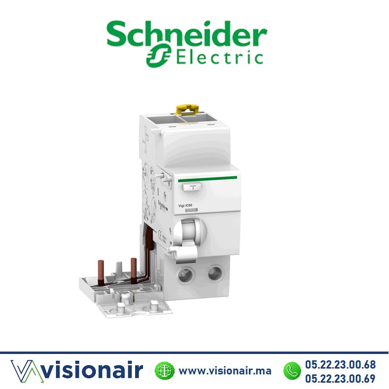 Vigi ACTI9 Schneider IC60 2P 25A 300mA AC A9V44225 Casablanca Maroc
