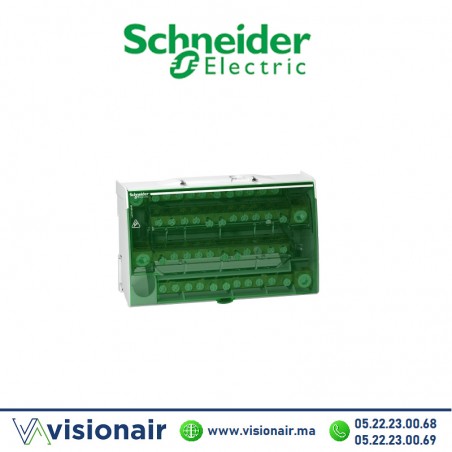 Répartiteur étagé tétra SCHNEIDER 160A 4x12 Trous LGY416048 Casablanca Maroc