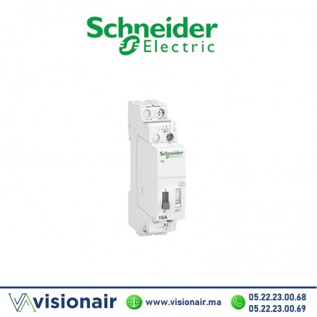 Télérupteur SCHNEIDER Acti9 iTL 16A 1NO A9C30811 Casablanca Maroc