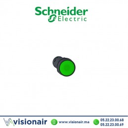 Bouton poussoir Schneider  vert NOXB7NA31 Casablanca Maroc