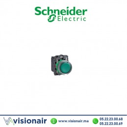 Bouton poussoir Schneider luminaux Vert NO XB5AW3365 - VISIONAIR Maroc