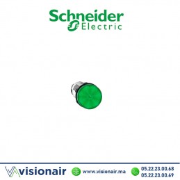 Voyant rond Schneider vert  LED intégrée  230V XB7EV03MP Casablanca Maroc