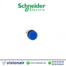 Voyant rond Schneider bleu  LED intégrée 230V XB7EV06MP Casablanca Maroc