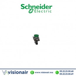 Voyant rond Schneider vert  LED intégrée 240V XB4BVM3 Casablanca Maroc