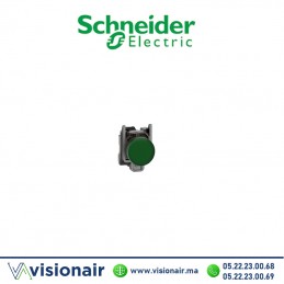 Voyant rond Schneider vert LED intégrée 24V cosses métallique XB4BVB3 Casablanca Maroc