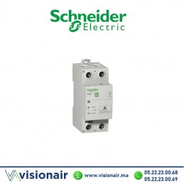Voltage  Schneider relay 2P 63A EZ9C1263 Casablanca Maroc