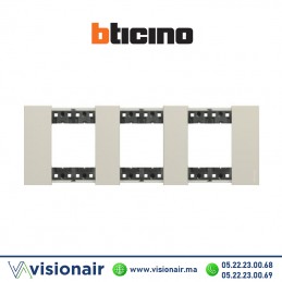 Plaque BTICINO Living Now 3x2 modules Sable BTKA4802M3KM Casablanca Maroc