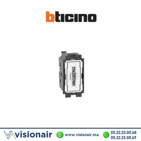 Commande volets roulants 1M BTICINO Living Now BTK4027 Casablanca Maroc