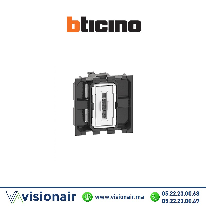 Interrupteur VAV 2M BTICINO Living Now BTK4003M2A Casablanca Maroc