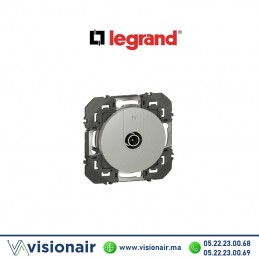 Prise TV MALE ETOILE BLINDEE LEGRAND Dooxie alu 600451 Casablanca Maroc