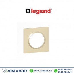 Plaque carrée 1 poste LEGRAND Dooxie dune 600811 Casablanca Maroc