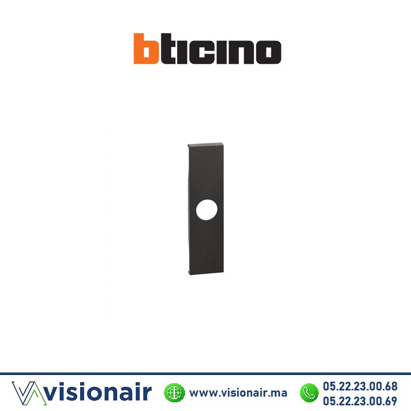 Enjoliveur Prise TV 1M BTICINO Living Now Noir BTKG08 Casablanca Maroc