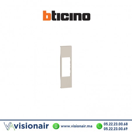 Enjoliveur RJ 1M BTICINO Living Now Sable BTKM07 Casablanca Maroc