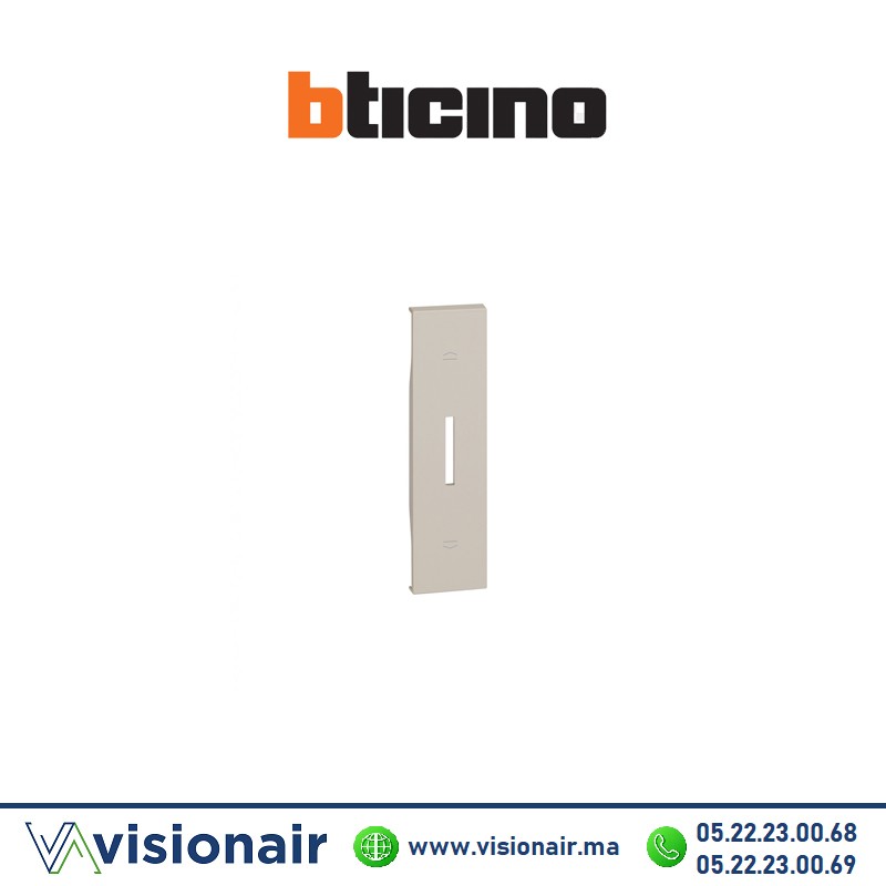 Enjoliveur interrupteur volet roulant 1M BTICINO Living Now Sable BTKM06 Casablanca Maroc