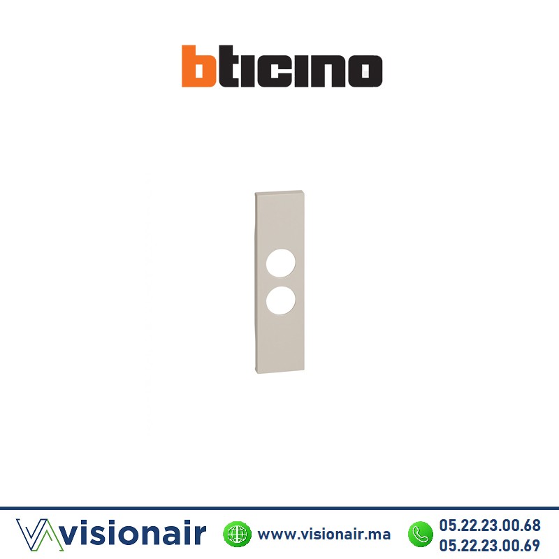 Enjoliveur Prise TV-SAT 1M BTICINO Living Now Sable BTKM09 Casablanca Maroc