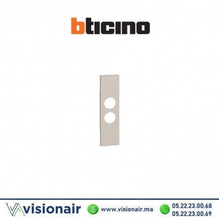 Enjoliveur Prise TV-SAT 1M BTICINO Living Now Sable BTKM09 Casablanca Maroc