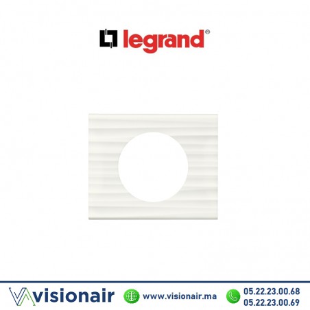 Plaque Matières Corian® Cannelé Legrand Céliane 1P 069011 Casablanca Maroc