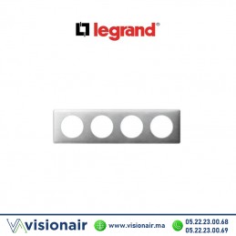 Plaque métal aluminium Legrand Céliane 4P 068924 Casablanca Maroc