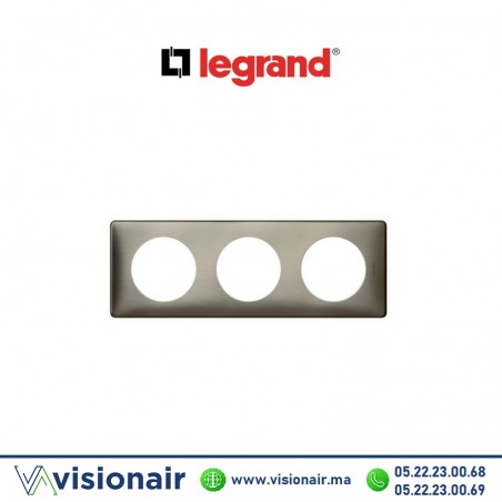 Plaque métal tungstène Legrand Céliane 3P 068973 Casablanca Maroc