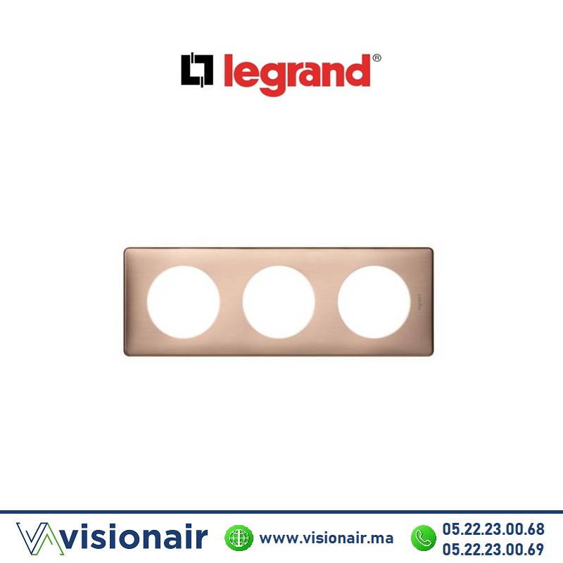 Plaque copper Legrand Céliane 3P 068993 Casablanca Maroc