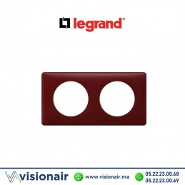 Plaque poudré Bordeaux Legrand Céliane 2P 066752 Casablanca Maroc
