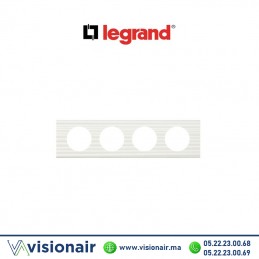 Plaque Matières Corian® Cannelé Legrand Céliane 4P 069014 Casablanca Maroc