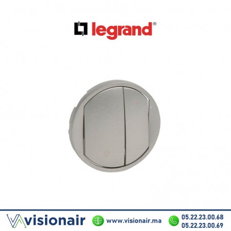 Enjoliveur Variateurs Titane Legrand Céliane 065183 Casablanca Maroc