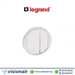 Enjoliveur Variateurs blanc Legrand Céliane 065083 Casablanca Maroc