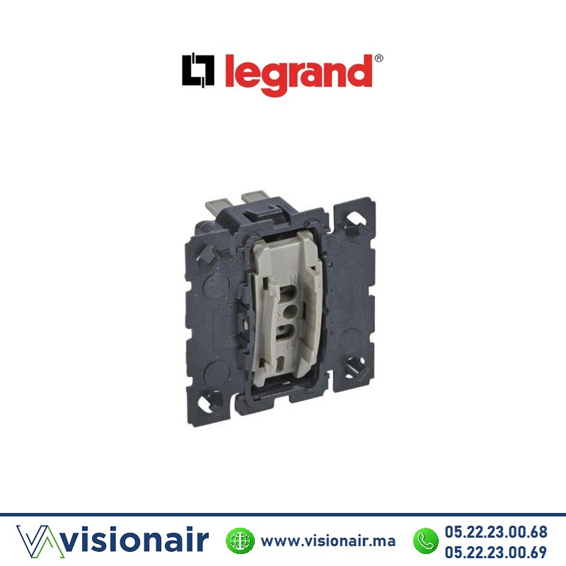 Prise de courant 2P+T Legrand Céliane  067111 Casablanca Maroc
