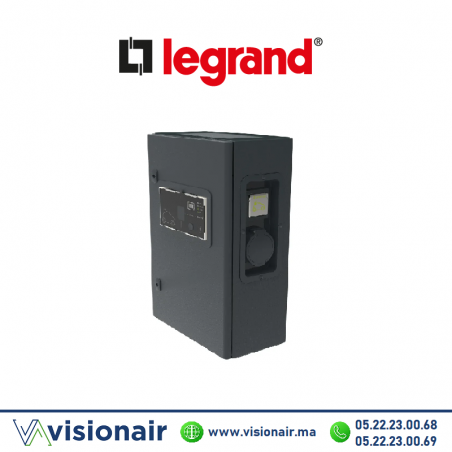 Borne de recharge triphasée LEGRAND pour VE 22kW 058014 Casablanca Maroc
