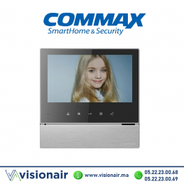 Moniteur vidéophone COMMAX écran LCD 7" silver CDV-70H2BSSILVER Casablanca Maroc