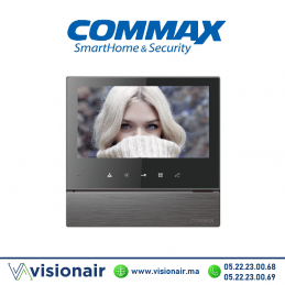 Moniteur vidéophone COMMAX écran LCD 7" anthracite CDV-70H2ANTH Casablanca Maroc