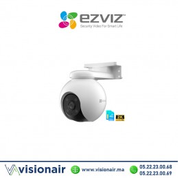 Caméra 4G EZVIZ 2K 3MP motorisée sur batterie CS-EB8 Casablanca Maroc